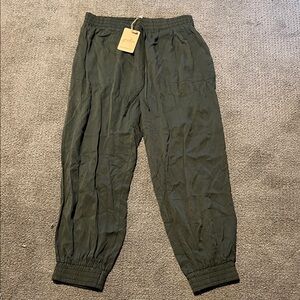 J. Jill Dark Green Casual Pants